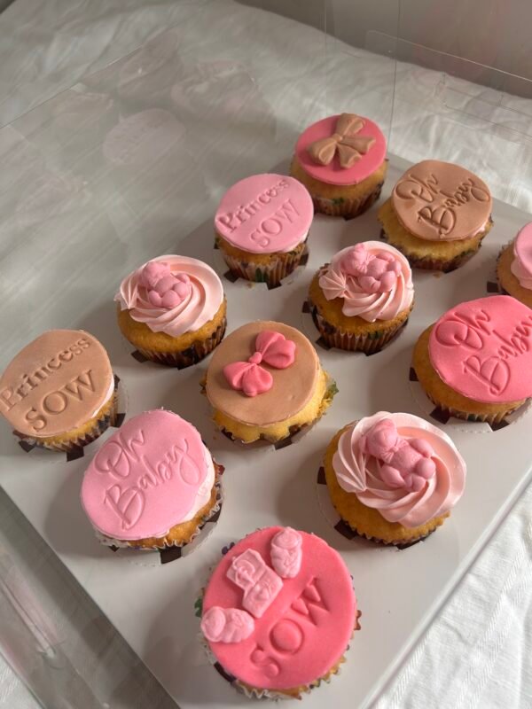 Cupcake baptême