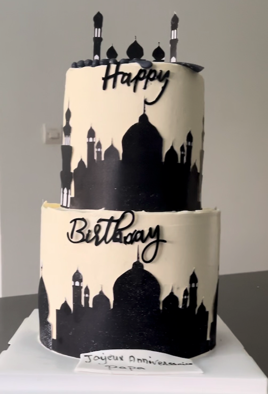 Gâteau esthétique