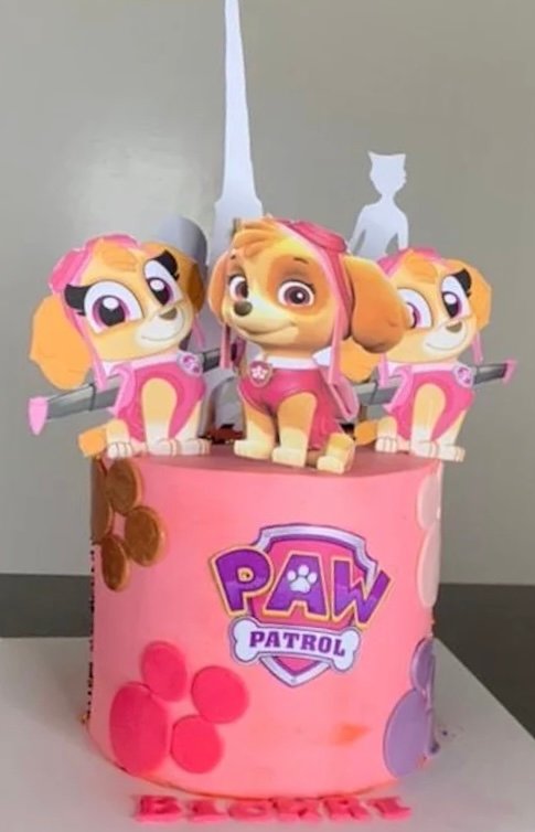 Gâteau fille